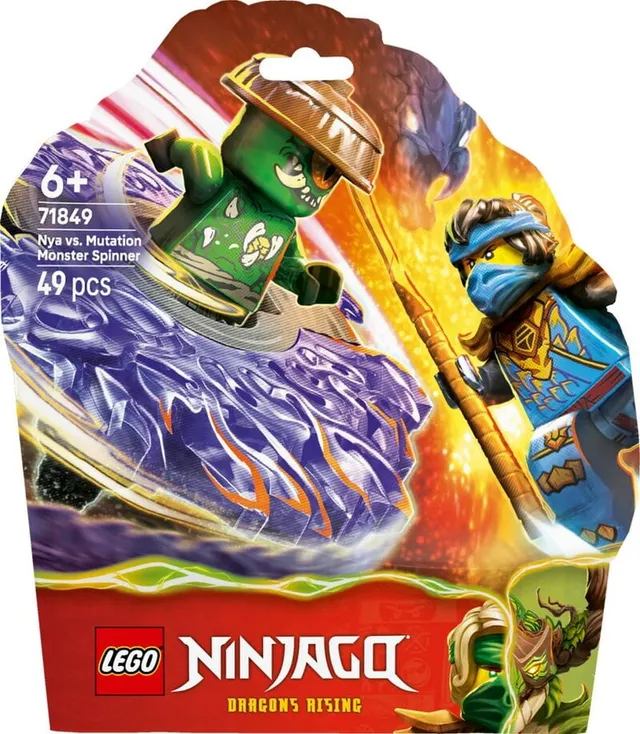 Ninjago Nya mot spinner med muterat monster 71849