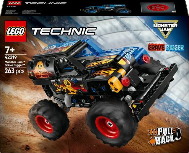 Technic Monster Jam Grave Digger eld och is 42219