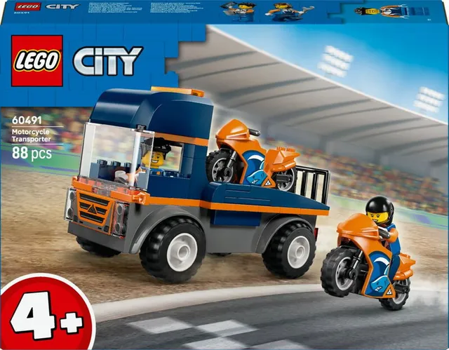 City Great Vehicles Motorcykeltransport 60491
