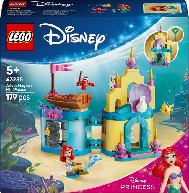 Disney Princess Ariels magiska minipalats 43285