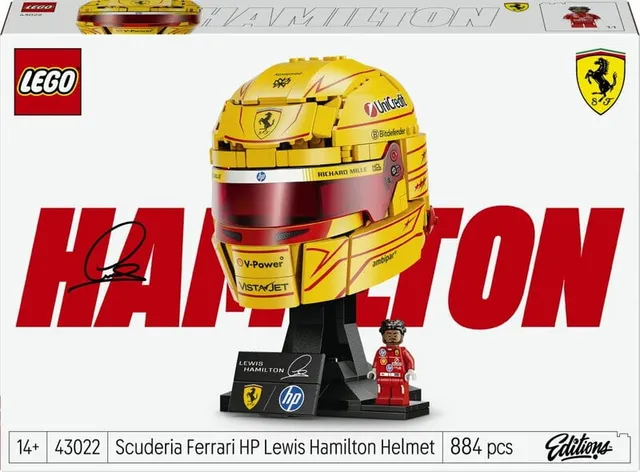 Editions Formula 1 Scuderia Ferrari HP Lewis Hamilton hjälm 43022