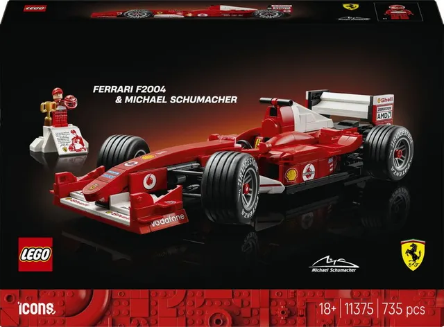 Icons Ferrari F2004 & Michael Schumacher 11375