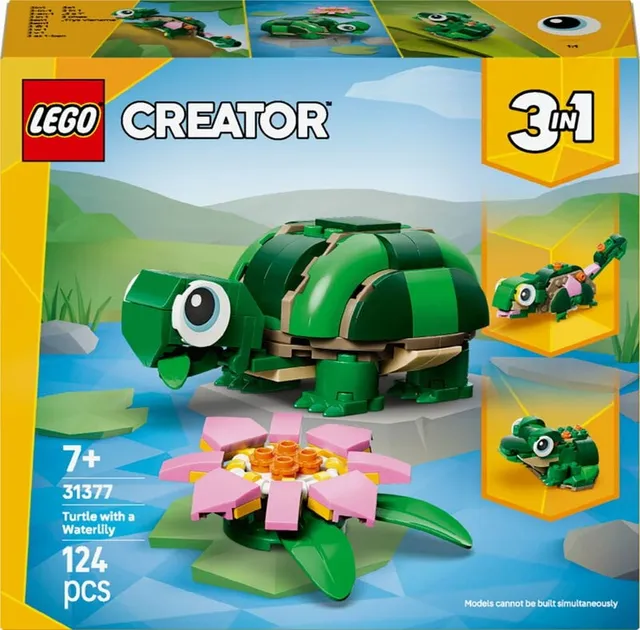 Creator Sköldpadda med näckros 31377
