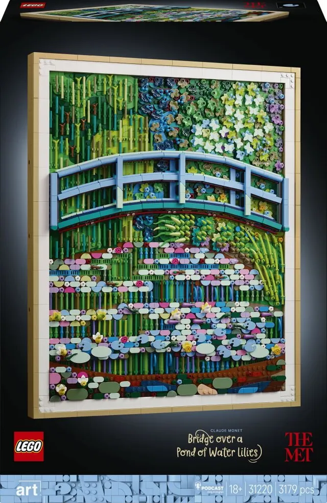ART Claude Monet – Bro över näckrosdamm 31220