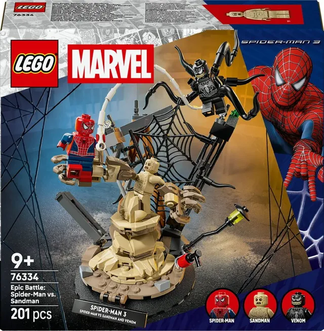 Super Heroes Marvel Episk strid: Spider-Man mot Sandman 76334
