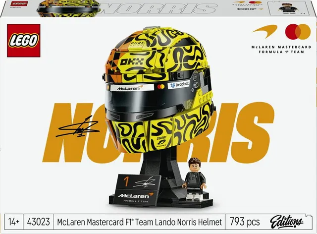 Editions Formula 1 McLaren Mastercard F1 Team Lando Norris hjälm 43023