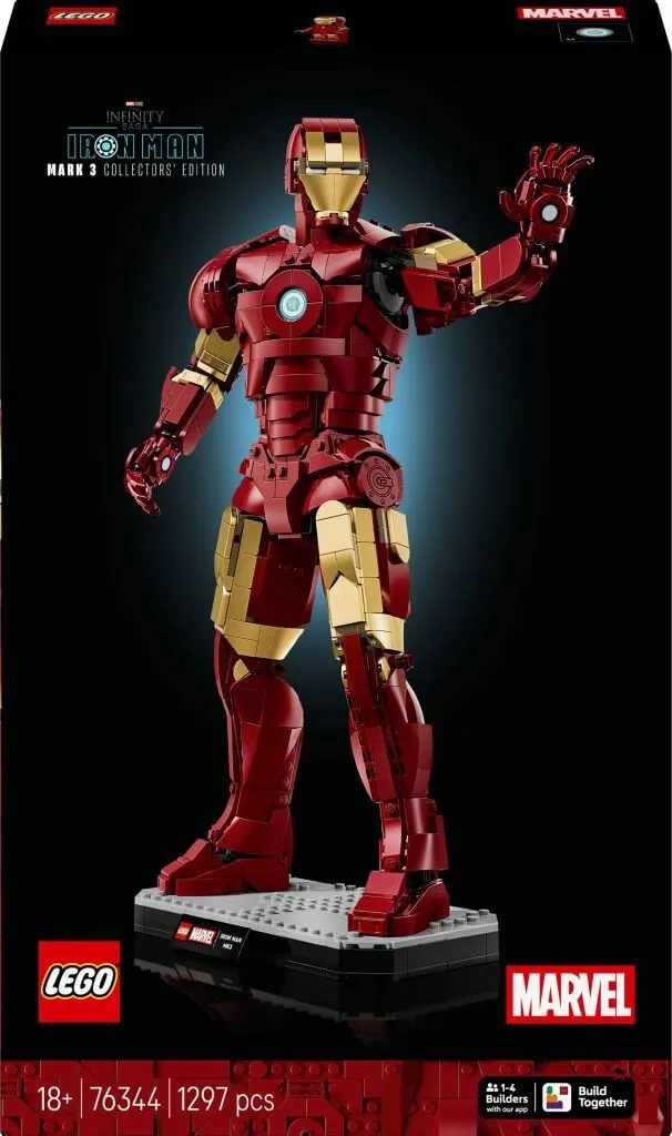 Super Heroes Marvel Iron Man Mark 3 – samlarutgåva 76344