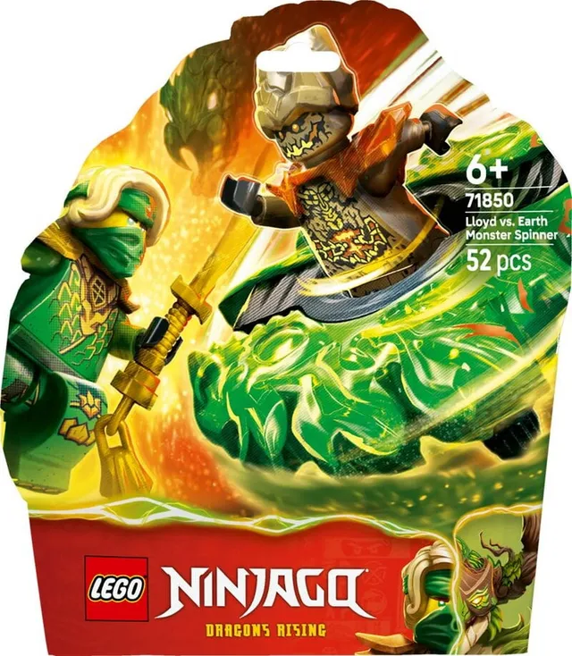 Ninjago Lloyd mot jordmonsterspinner 71850