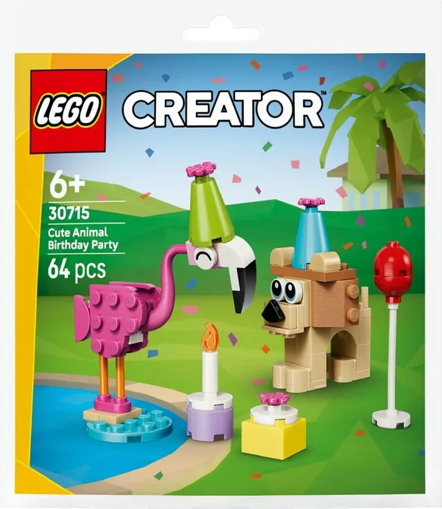 Creator Födelsedagskalas med söta djur 30715