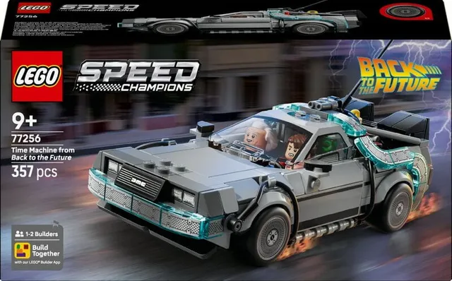 Speed Champions Tidsmaskinen från Tillbaka till framtiden 77256