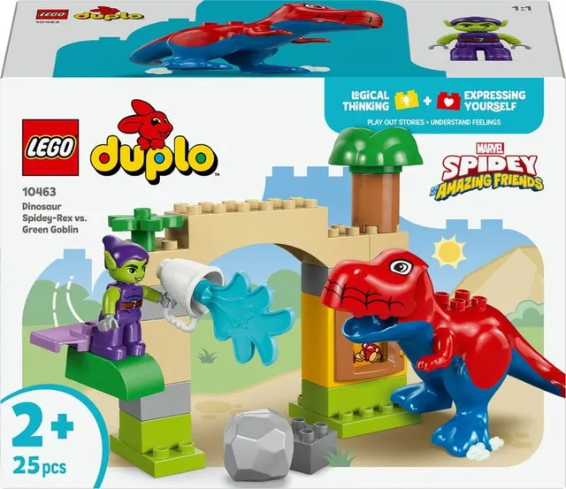 DUPLO Disney Dinosaurien Spidey-Rex mot Green Goblin 10463
