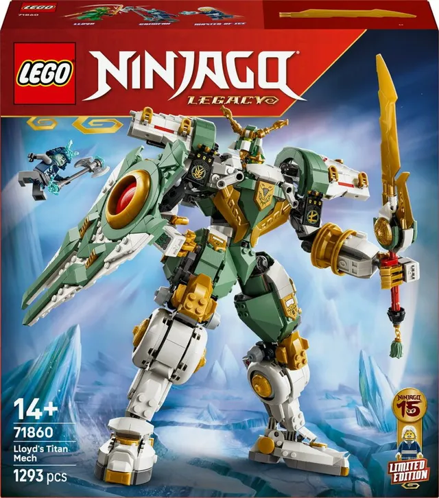 Ninjago 15-årsjubileum – Lloyds titanrobot 71860