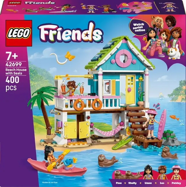 Friends Strandhus med sälar 42699
