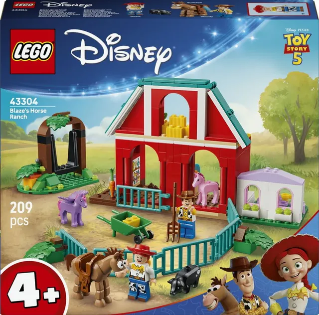 Disney Pixar Blazes hästranch 43304