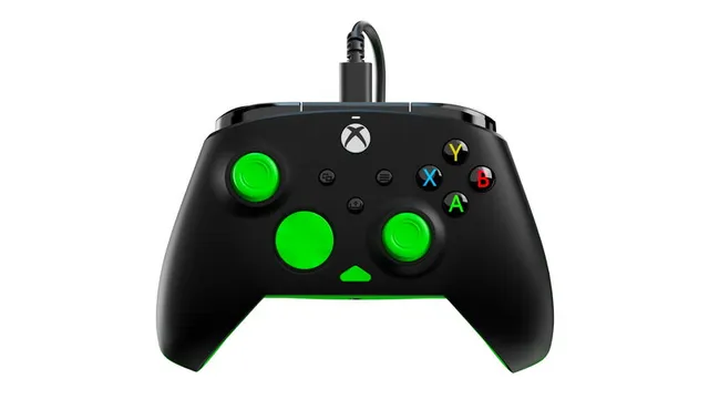 Rematch Core Trådbunden Handkontroll - Svart/Grön (XBSX/PC)