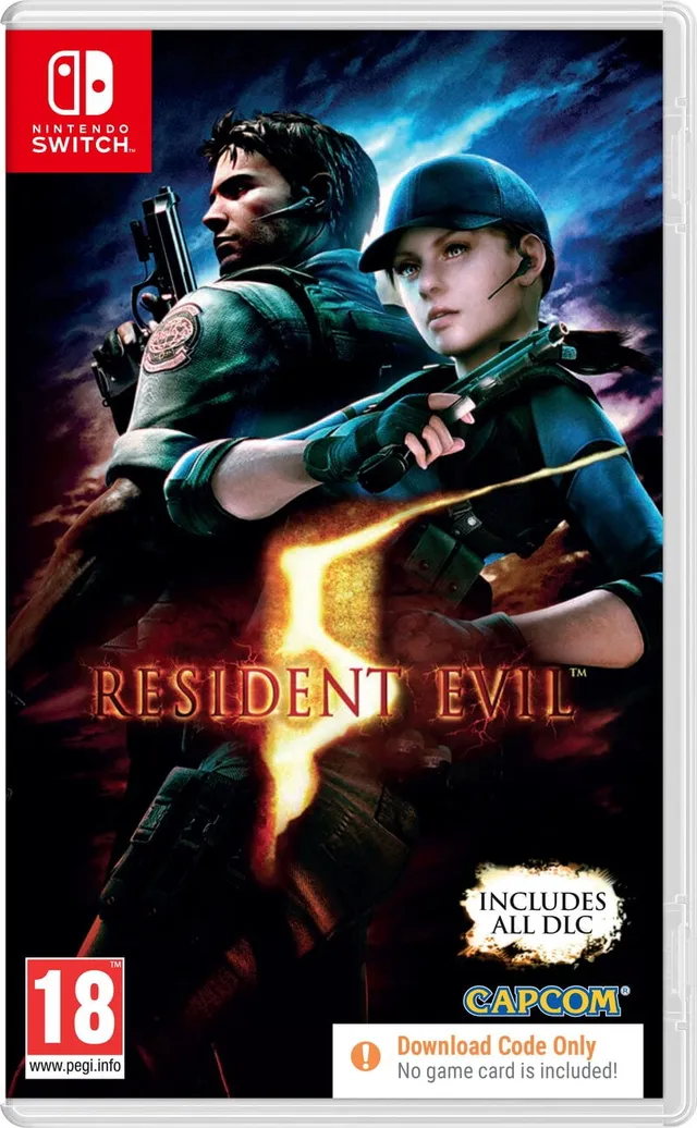 Resident Evil 5 (NSW) - Code in Box