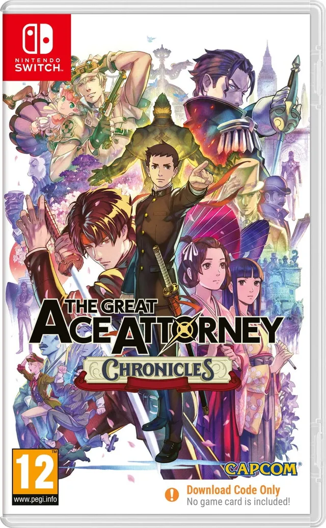 The Great Ace Attorney Chronicles (NSW) - Code in Box