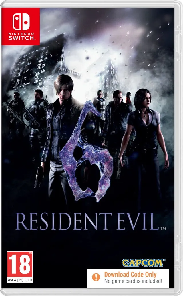 Resident Evil 6 (NSW) - Code in Box