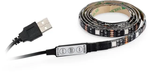 LDU 3.0 RGB USB-ljusslinga - 1m