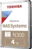 N300 NAS 4TB / 7200RPM / 512MB / MN10ADA400ES
