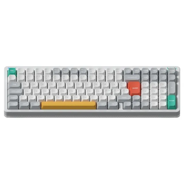 Halo96 V2 Ionic White with Lemon Switch