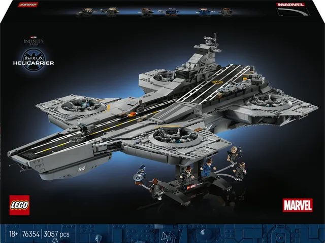 Super Heroes S.H.I.E.L.D. Helicarrier 76354