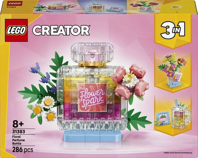 Creator Parfymflaska med blomsterdekoration 31383