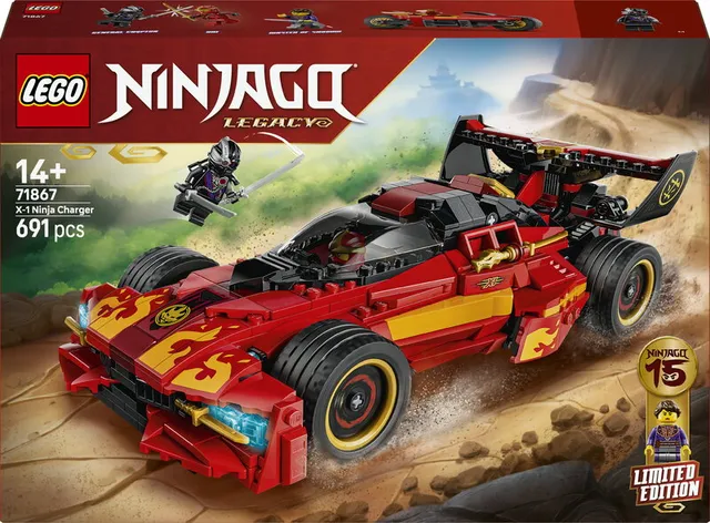 Ninjago 15-årsjubileum – X-1 Ninjamobil 71867