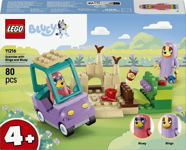 Bluey Tanter med Bingo och Bluey 11216