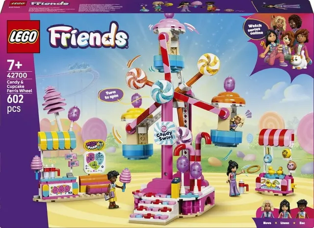 Friends Pariserhjul med godis- och cupcaketema 42700