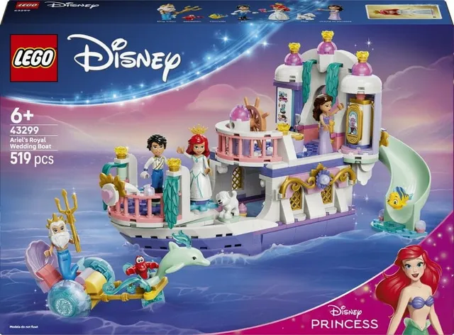 Disney Ariels kungliga bröllopsbåt 43299