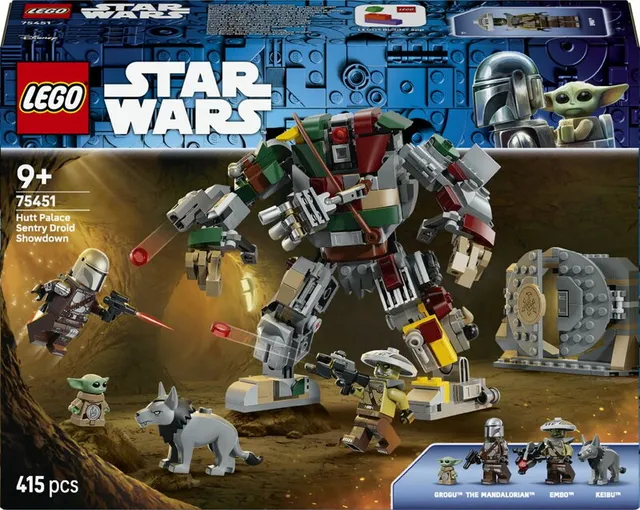 Star Wars Hutt Palace Sentry Droid Showdown 75451