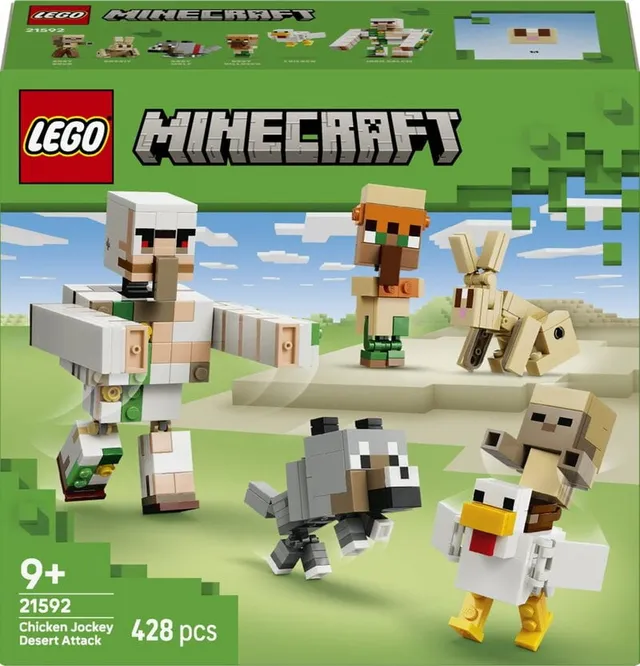Minecraft Ökenattack med hönsryttare 21592