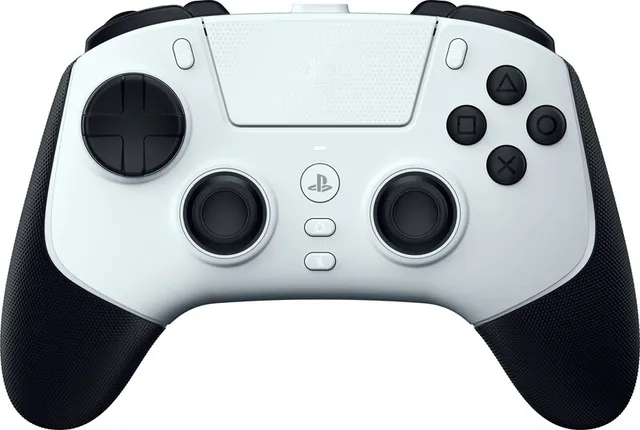 Raiju V3 Pro - Spelkontroll - trådlös - Bluetooth - vit - för PC, Sony PlayStation 5