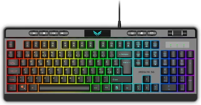 TitanKey 1 RGB Gaming Membrantangentbord