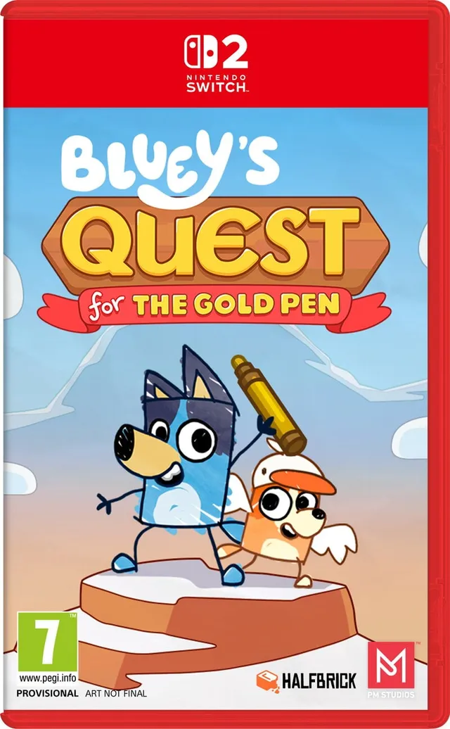 Bluey's Quest for the Gold Pen (NSW2)