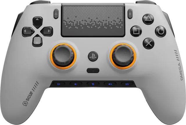 Omega Wireless Performance Controller for PS5 / PC - Light Gray