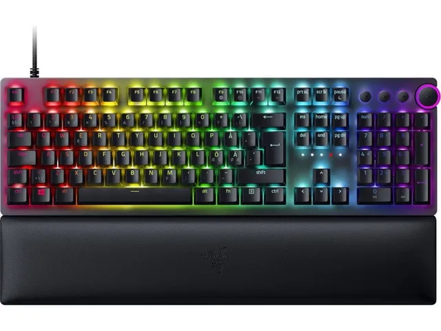 Huntsman V2 Clicky Optical Switch (Purple) - Svart