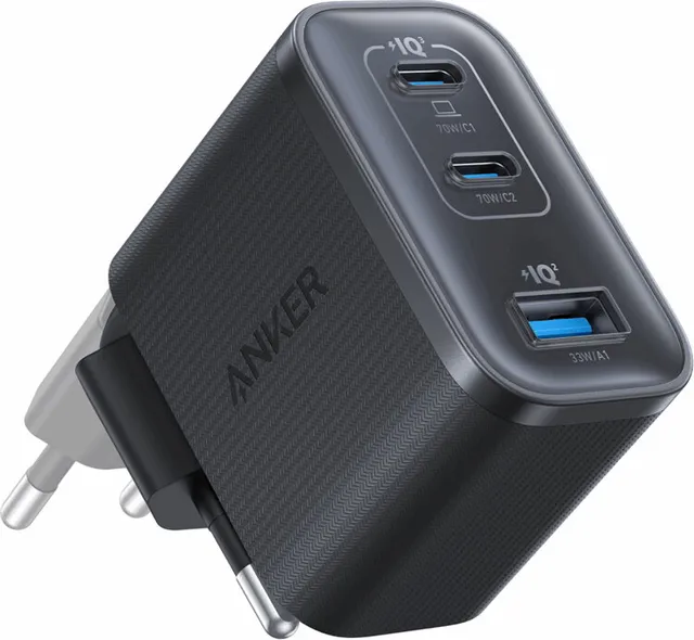 Nano Charger 70W - Svart