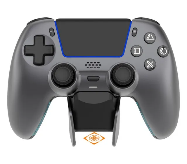 Gaming Trådlös Handkontroll Metallic Painted (PS5) - Steel Gray