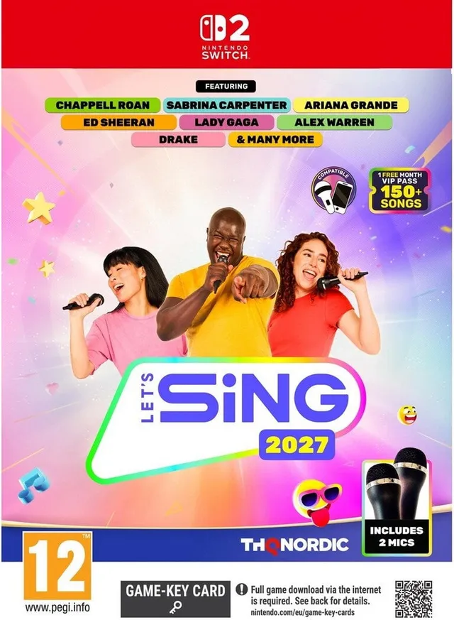 Lets Sing 2027 Mic Bundle - Switch 2