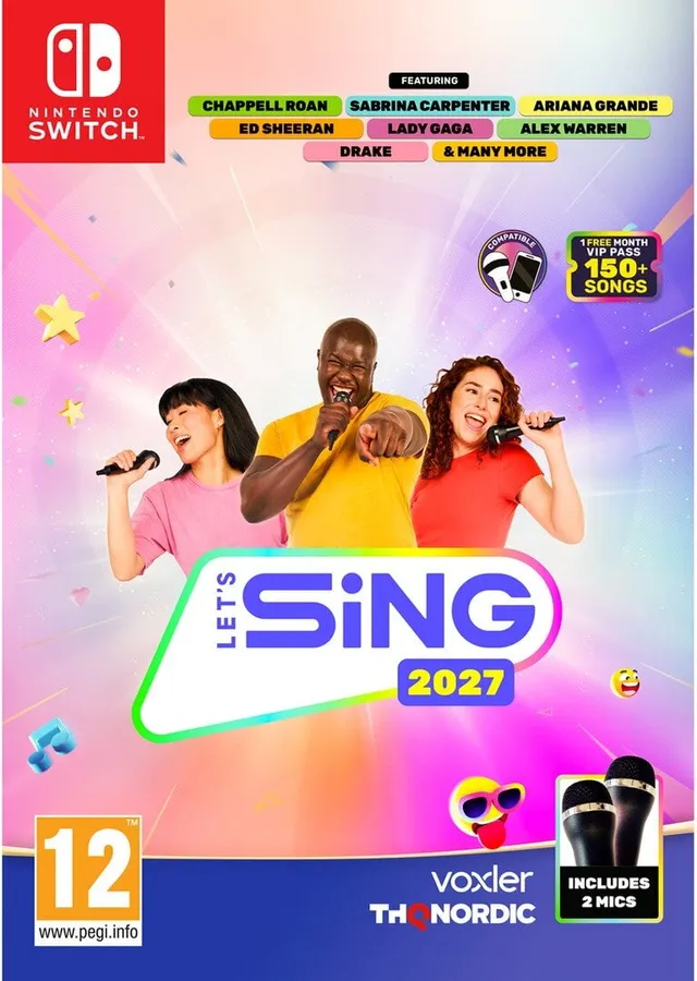 Lets Sing 2027 Mic Bundle - Switch