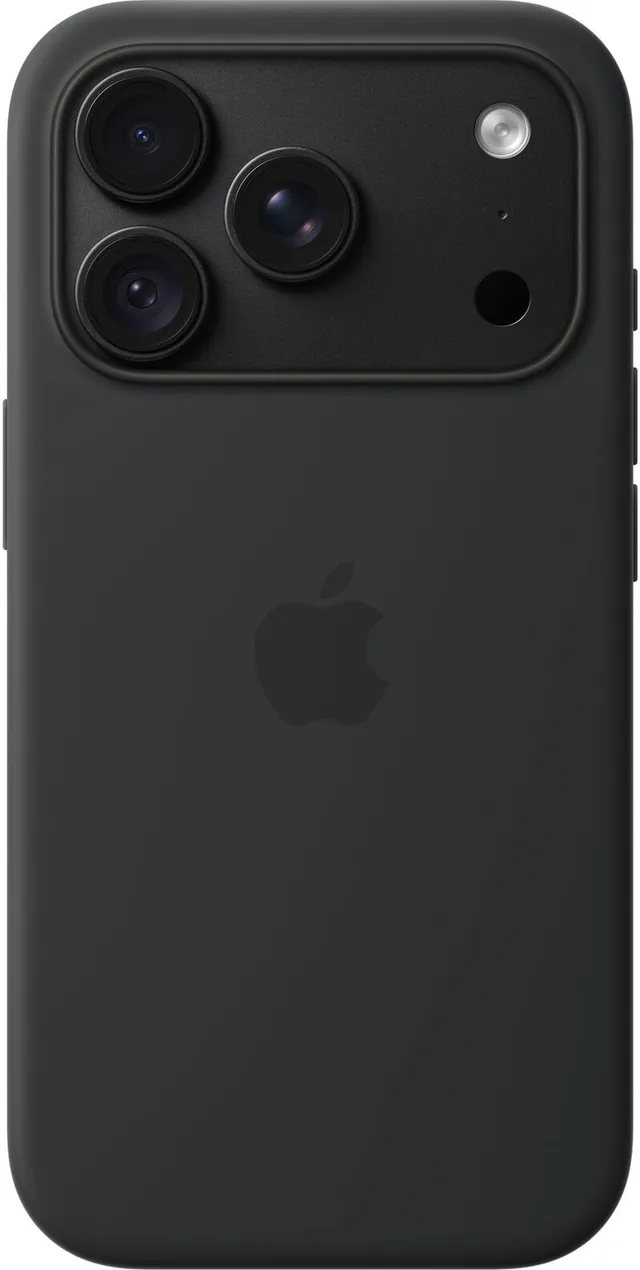 iPhone 18 Pro Silicone Case med MagSafe - Black